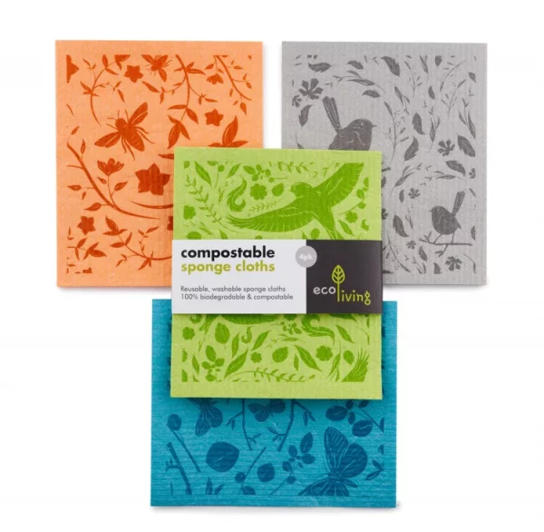 Compostable Cleaning Sponge Cloth